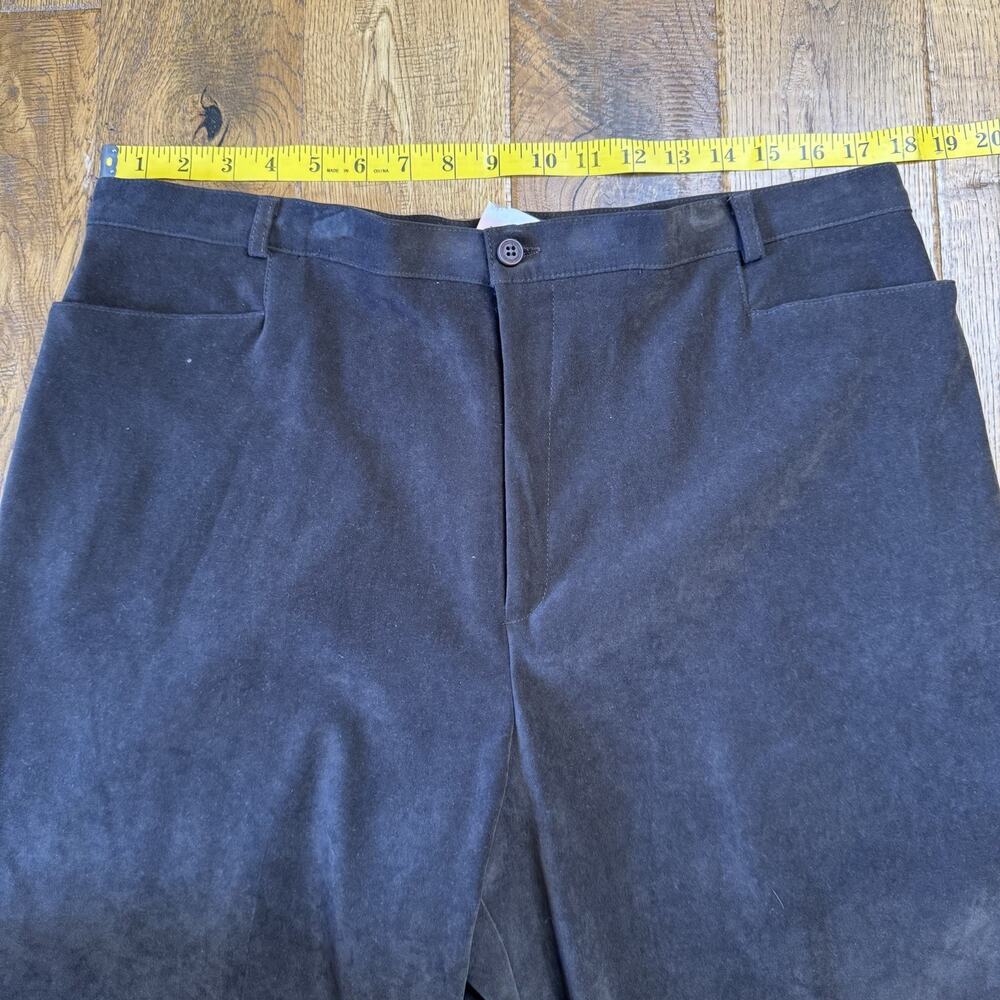 Tribal Stretch Extensible Trouser Pants Brown Womens Size 16 Pockets Inseam 32" - Picture 3 of 6